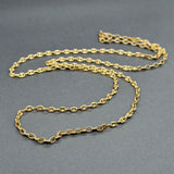 Estate 18K Y Gold 2.9mm 24” Anchor Chain