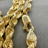 Estate 14K Y Gold 4.0mm 22” Rope Chain