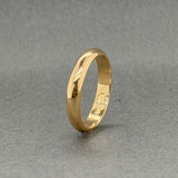 Estate 18K Y Gold 3.6mm Polished Ring