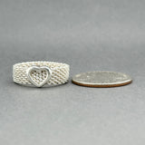 Estate Tiffany & Co. SS Heart Somerset Ring