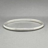 Estate SS Stepped Bangle Bracelet
