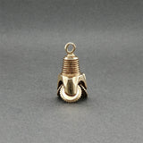 Estate 14K Y Gold Oil Drill Bit Charm