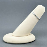 Estate 14K W Gold 2.16mm Polished Ring