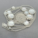 Estate Ippolita SS Lollipop MOP Station Necklace