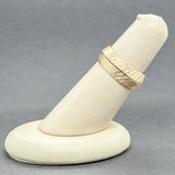 Estate 14K Y Gold Set of 2 Guard Rings