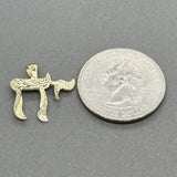 Estate 14K Y Gold Chai Pendant