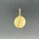 Estate 18K Y Gold Saint Anthony Pendnat