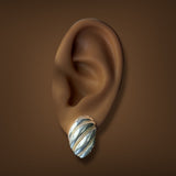 Estate Tiffany & Co. SS 18 Shrimp Earrings