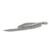 14K W Gold 5.00ctw G/VS2 Lab Created Diamond Tennis Bracelet
