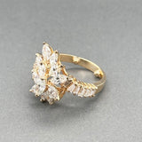 Estate 14K Y Gold 2.13ctw Diamond Cocktail Ring