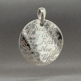 Estate Tiffany & Co. SS 5th Ave Notes Pendant
