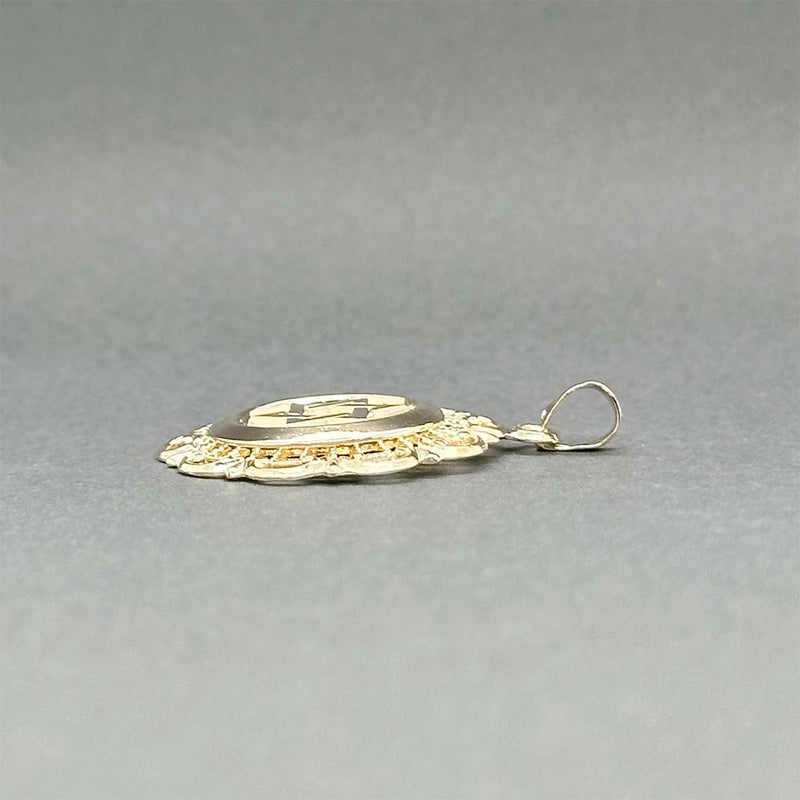 Estate 14K Y Gold Star of David Pendant