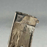 Estate Levian 14K W Gold 2.09ctw Chrysoberyl & 1.54ctw Diamond Bracelet