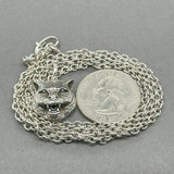 Estate Gucci SS Cat Pendant