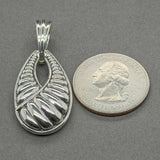 Estate Lagos SS Teardrop Enhancer Pendant