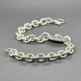Estate Tiffany & Co. SS Oval Tag Bracelet