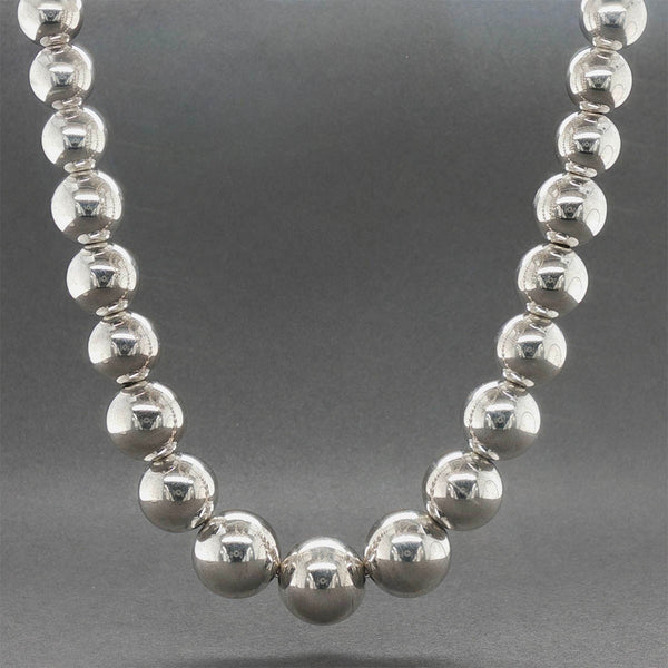 Estate Tiffany & Co. SS Graduated Hardwear Necklace