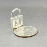 Estate Tiffany & Co. SS 3 Padlock Pendant