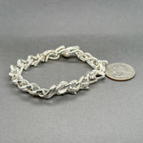 Estate Tiffany & Co. SS Forged Chain Bracelet