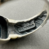 Estate David Yurman SS 14 2.39ct Blue Topaz Albion Ring