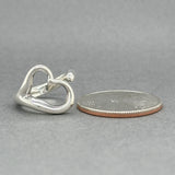 Estate Tiffany & Co. SS Peretti Open Heart Ring