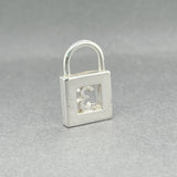 Estate Tiffany & Co. SS 3 Padlock Pendant