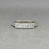 Estate 14K W Gold 1.23ctw I-K/SI1-I2 Diamond Ring