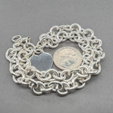 Estate Tiffany & Co. SS Heart Tag Necklace