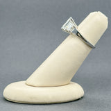 Estate Platinum 5.10ctw I/VVS2-VS1 Diamond Eng. Ring