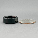 Estate Black Tungsten Carbide Band