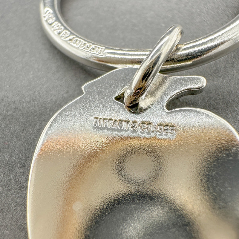 Estate Tiffany & Co. Sterling Silver Apple Key Ring – Walter Bauman ...