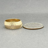 Estate 14K Y Gold Set of 2 Guard Rings