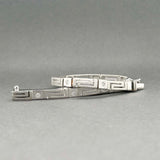 Estate 18K W Gold 0.28ctw H-I/SI1-2 Diamond Bracelet