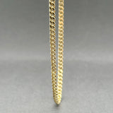 Estate 14K Y Gold 2.5mm 46.5” Curblink Watch Fob Chain