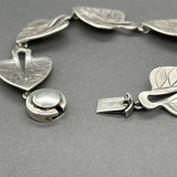 Estate N.E. From SS Leaf Link Bracelet