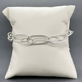 Estate SS Fancy Double Link Bracelet