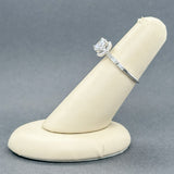 Estate 14K W Gold 0.50ctw H-I/SI1-2 Diamond Mounting Ring