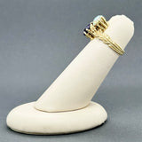 Estate 14K Y Gold 1.62ct Amethyst & 0.93ctw Opal Ring