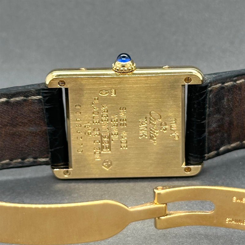 Estate Cartier Must De Cartier Tank Women’s Quartz Watch Ref#1615