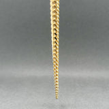Estate 14K Y Gold 4mm 24.5” Cuban Link Chain