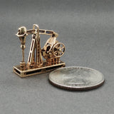 Estate 14K Y Gold Oil Rig Charm