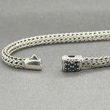 Estate John Hardy SS Sapphire Icon Bracelet