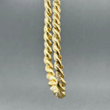 Estate 18K Y Gold 1.34ctw F-H/SI1 Diamond Link Necklace