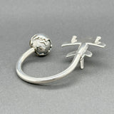 Estate Tiffany & Co. SS Airplane Key Ring