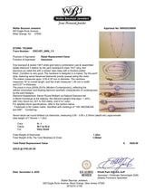 Estate 14K W Gold 1.32ctw H-I/SI1-2 Diamond By The Yard Necklace