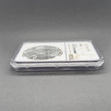 Estate 0.999 Fine Silver 1987 American Silver Eagle NGC MS 69 b