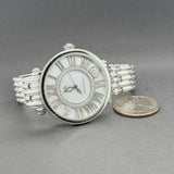 Estate Judith Ripka STST MOP Quartz Watch