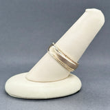 Estate 14K Y Gold 6.86mm Milgrain Ring