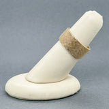 Estate Tiffany & Co. 18K Y Gold Somerset Mesh Ring