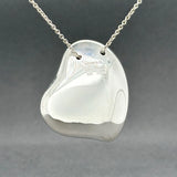Estate Tiffany & Co. Peretti SS Full Heart Pendant